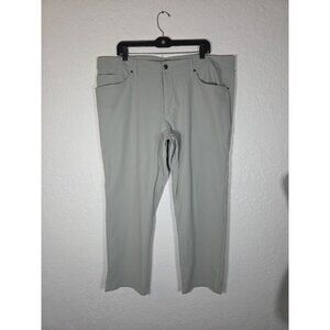 Lululemon ABC Men's Pants 40x29 Gray Classic Fit Athleisure LM5ADCS